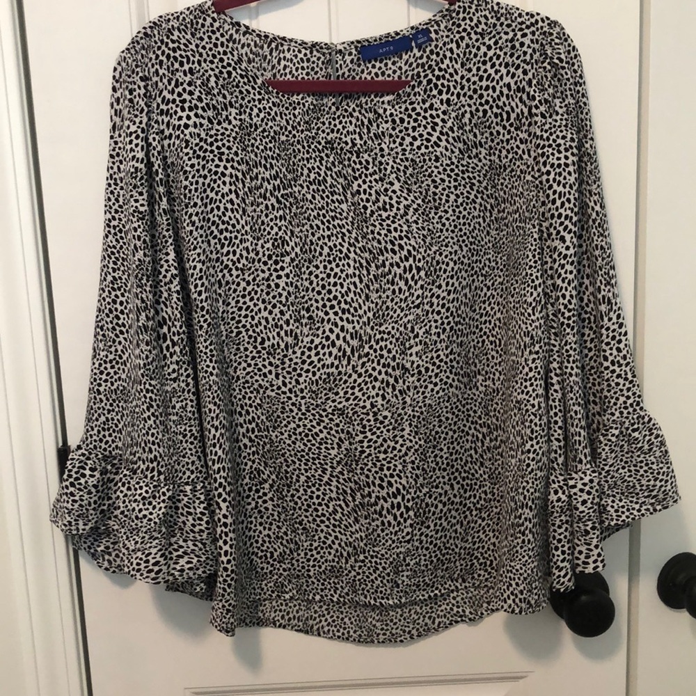 Animal Print Blouse